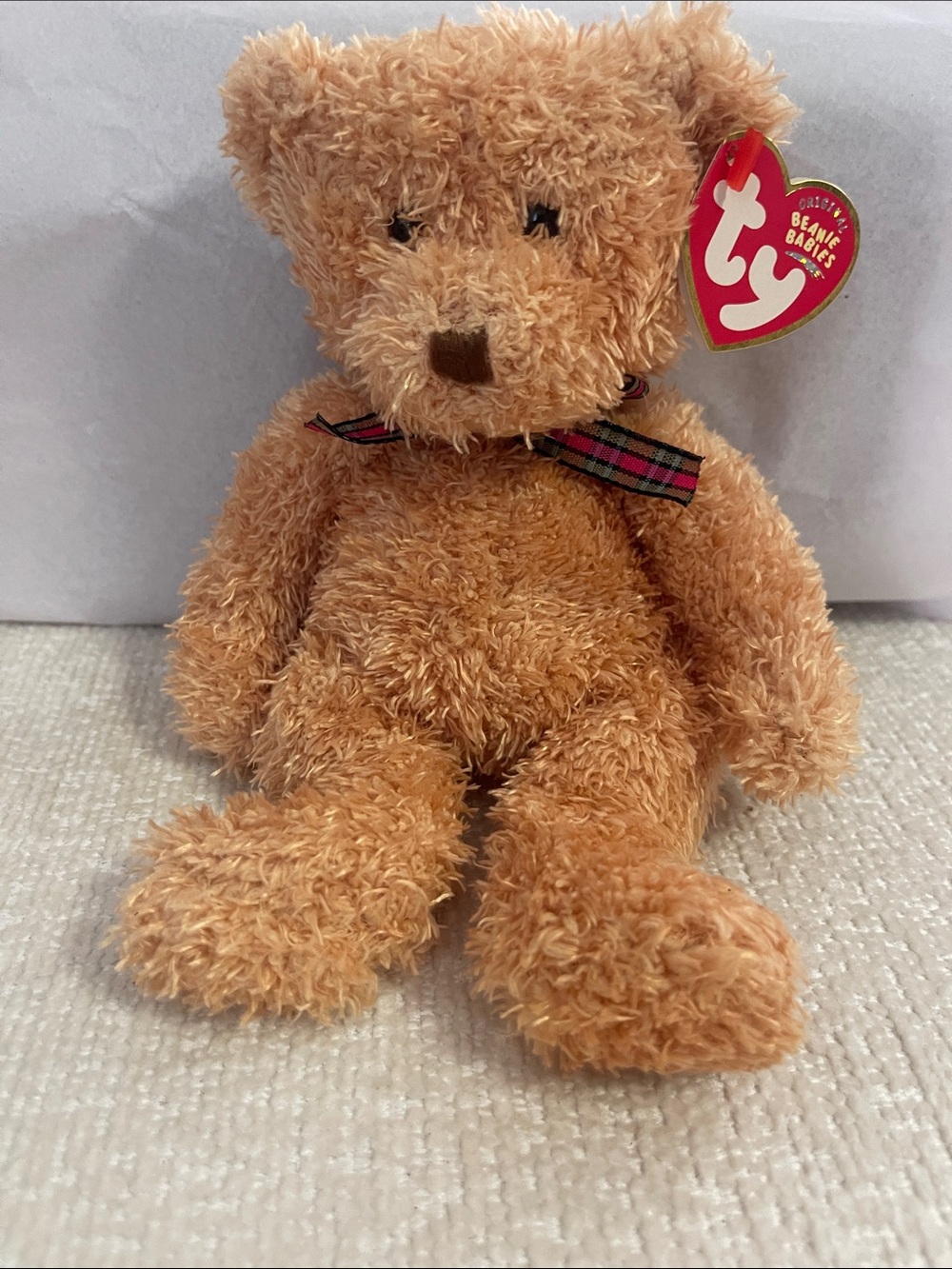 Huntley TY bear beanie baby